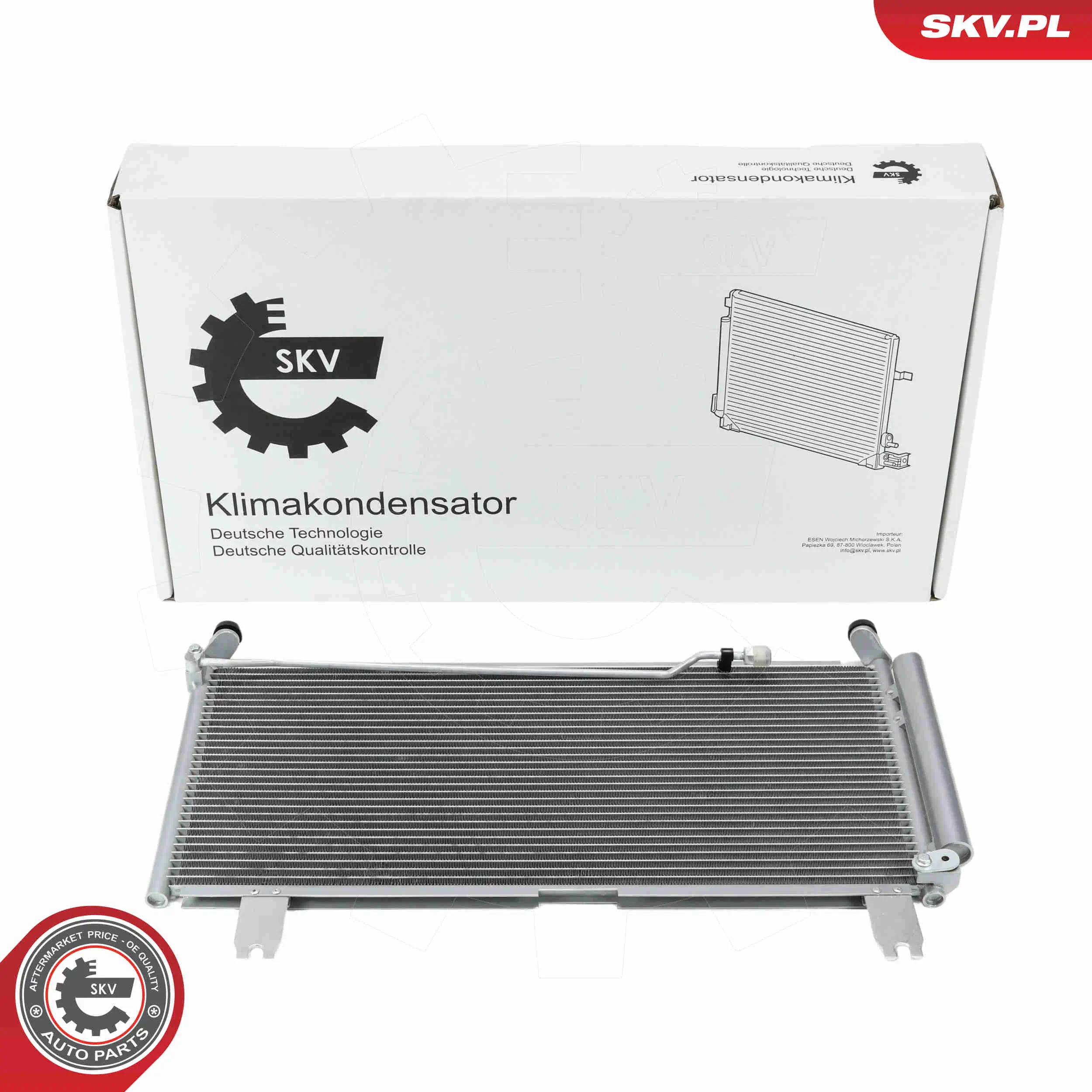 Kondensator, Klimaanlage ESEN SKV 86SKV581