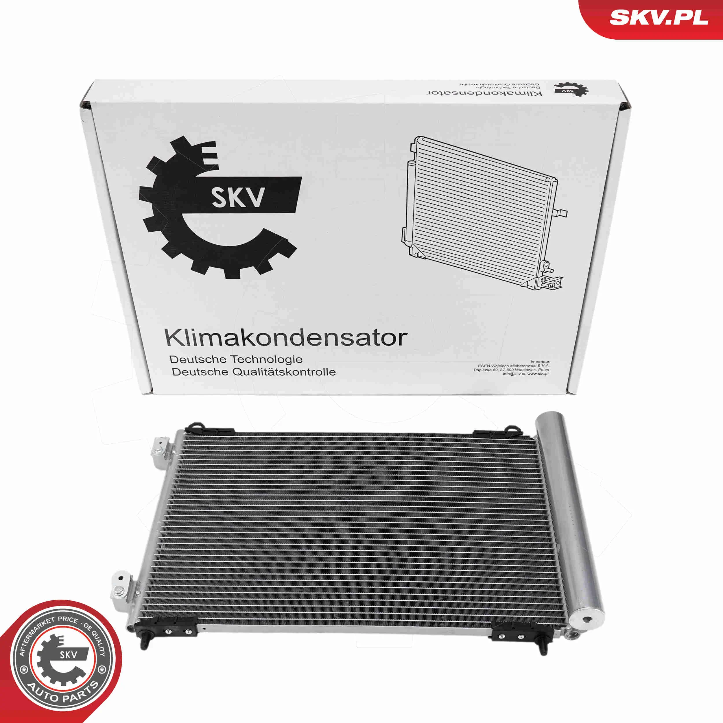 Kondensator, Klimaanlage ESEN SKV 86SKV590
