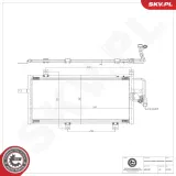 Kondensator, Klimaanlage ESEN SKV 86SKV596