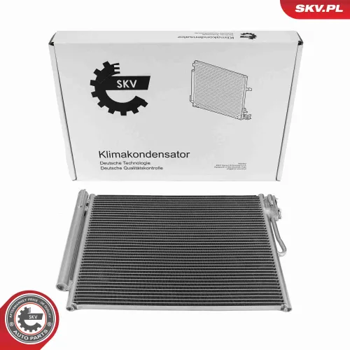 Kondensator, Klimaanlage ESEN SKV 86SKV602 Bild Kondensator, Klimaanlage ESEN SKV 86SKV602