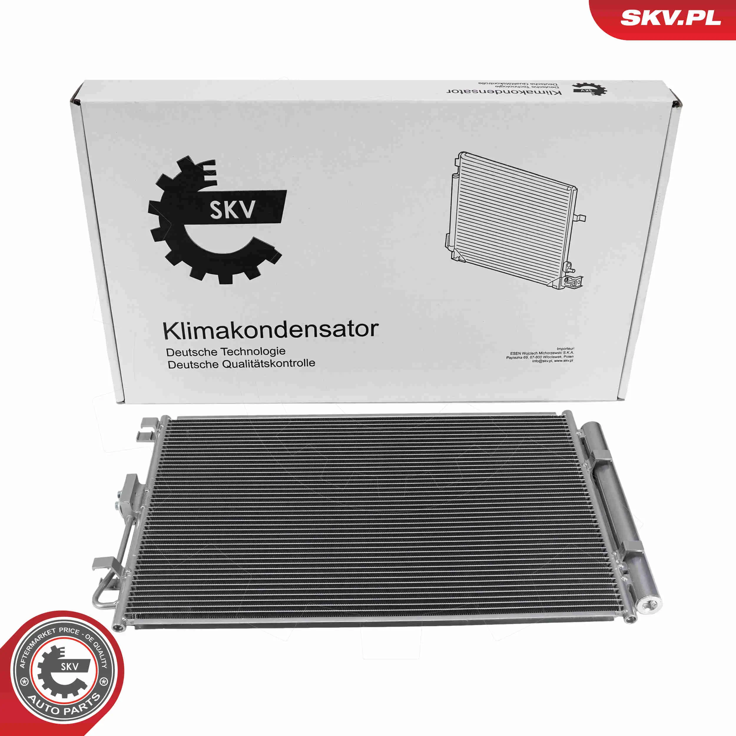 Kondensator, Klimaanlage ESEN SKV 86SKV606