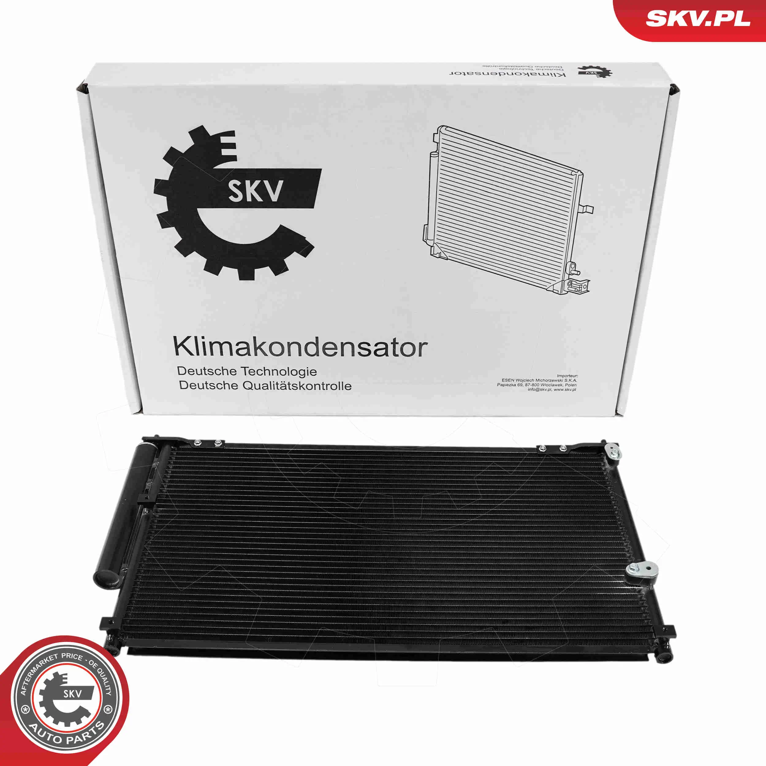 Kondensator, Klimaanlage ESEN SKV 86SKV608