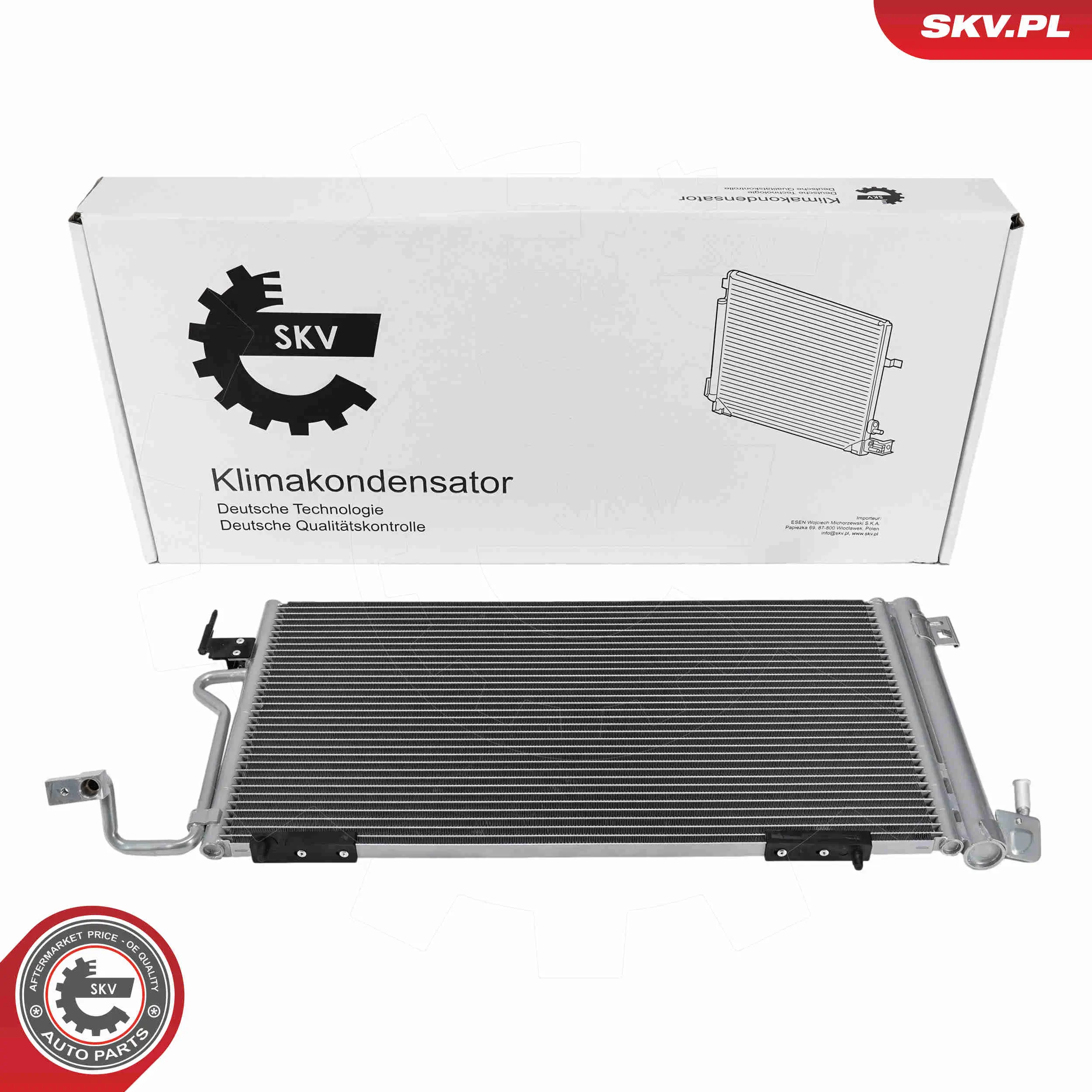 Kondensator, Klimaanlage ESEN SKV 86SKV610