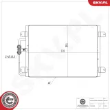 Kondensator, Klimaanlage ESEN SKV 86SKV621