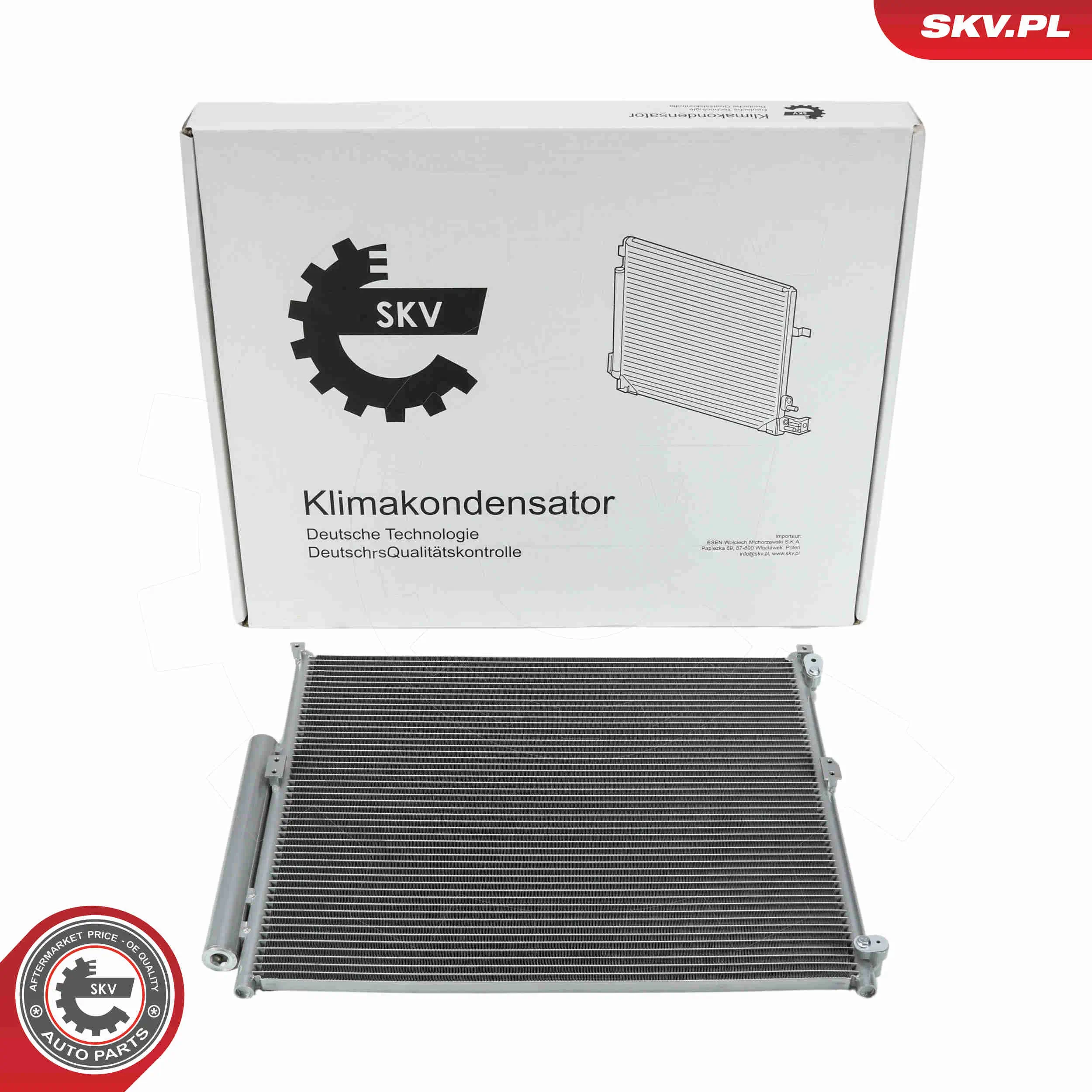 Kondensator, Klimaanlage ESEN SKV 86SKV623