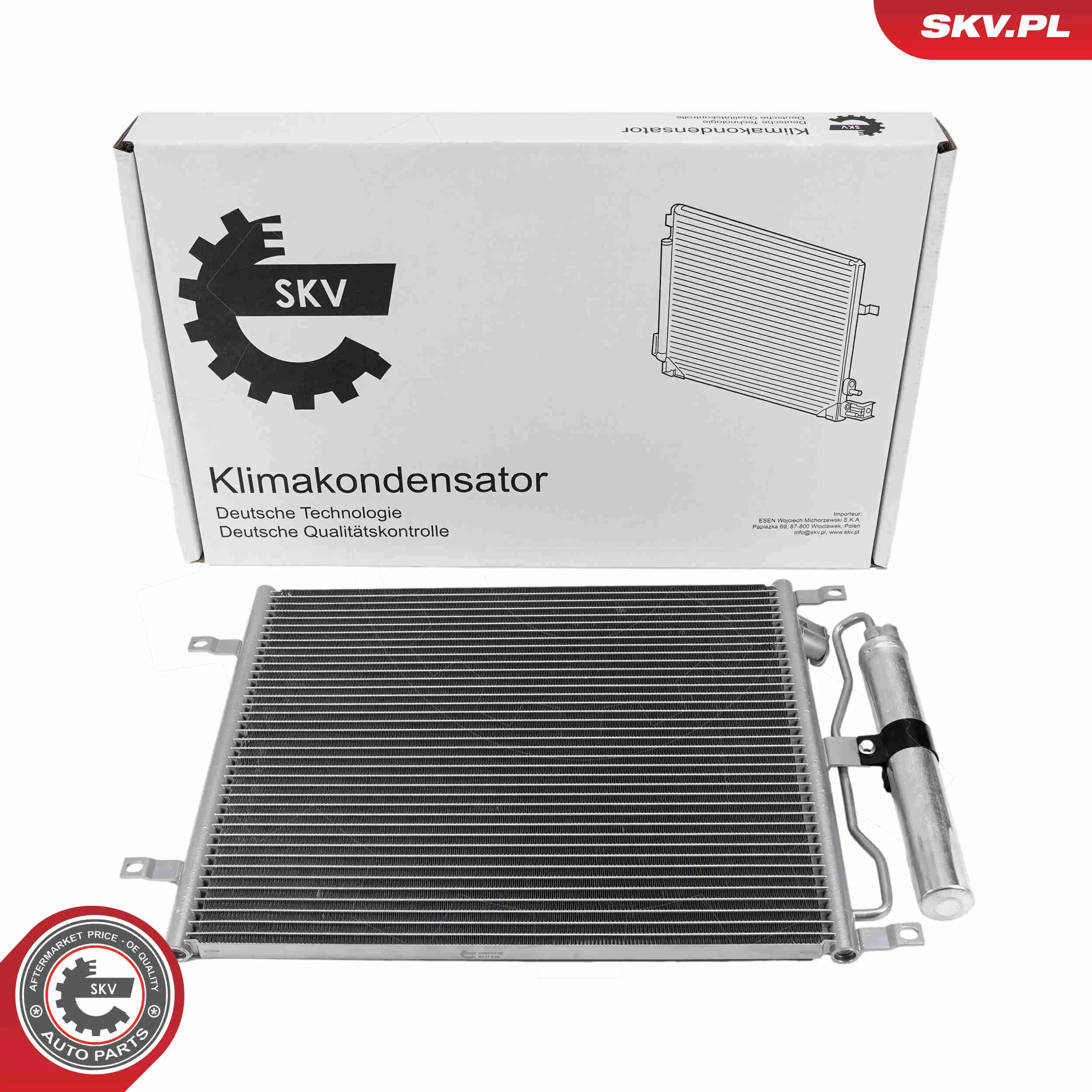 Kondensator, Klimaanlage ESEN SKV 86SKV630