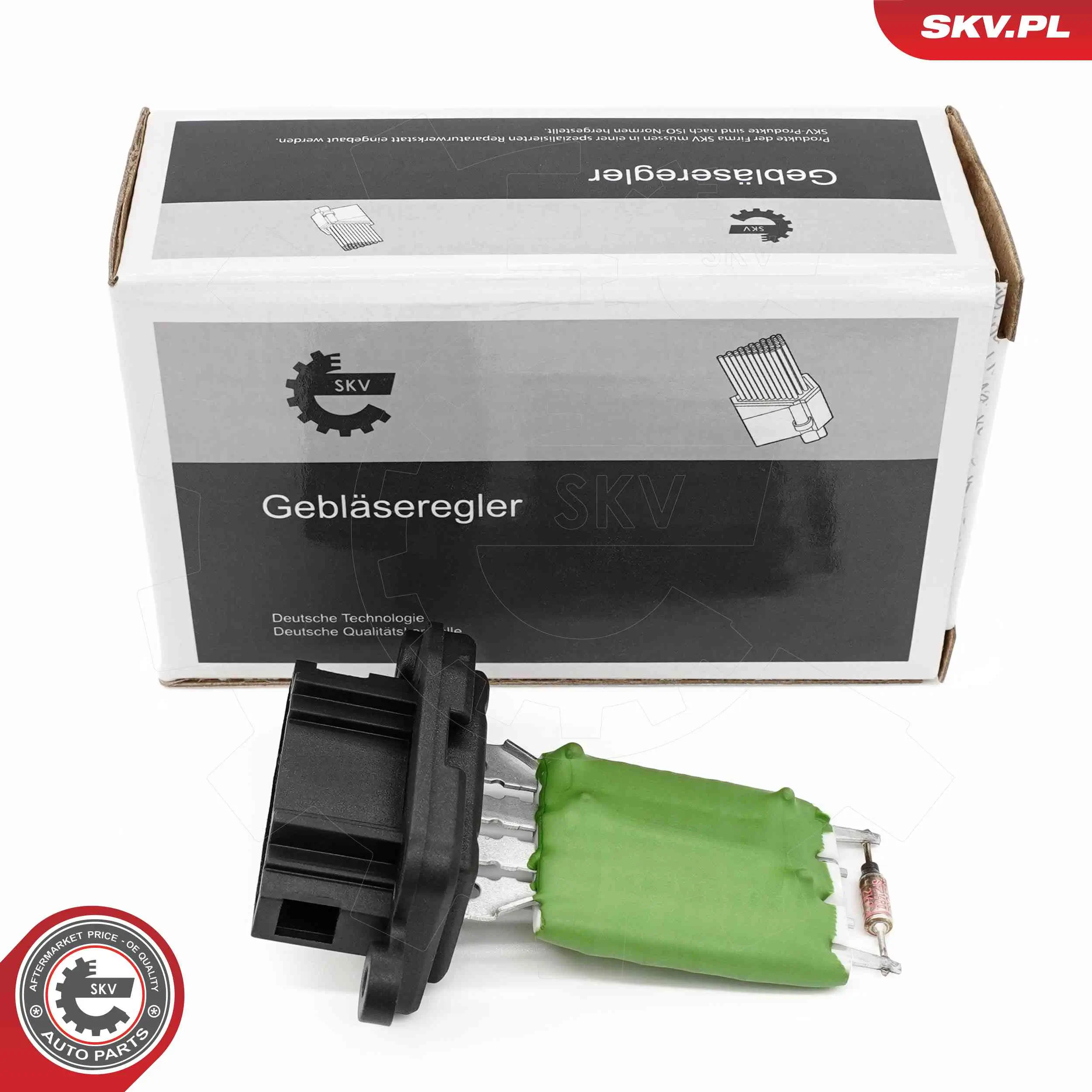 Widerstand, Innenraumgebläse 12 V ESEN SKV 94SKV128