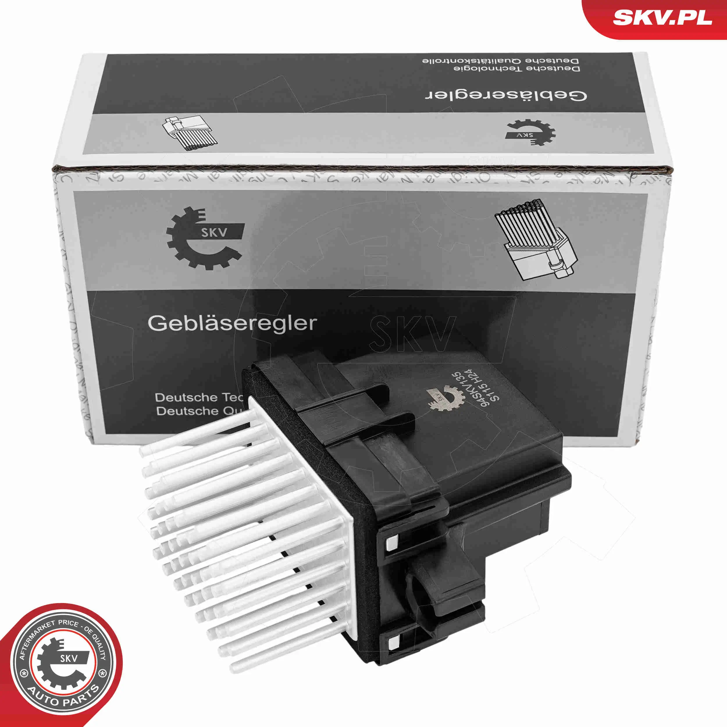 Regler, Innenraumgebläse 12 V ESEN SKV 94SKV135