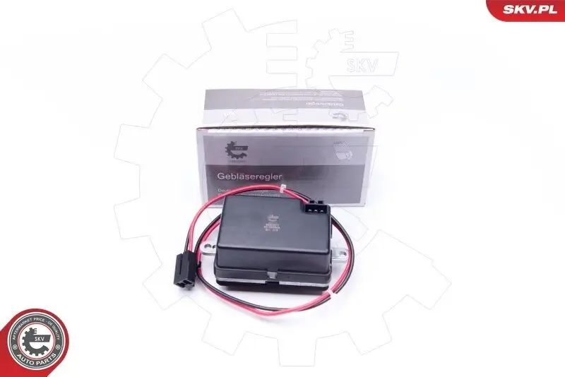 Widerstand, Innenraumgebläse 12 V ESEN SKV 95SKV077