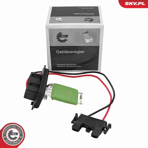 Widerstand, Innenraumgebläse ESEN SKV 95SKV093 Bild Widerstand, Innenraumgebläse ESEN SKV 95SKV093