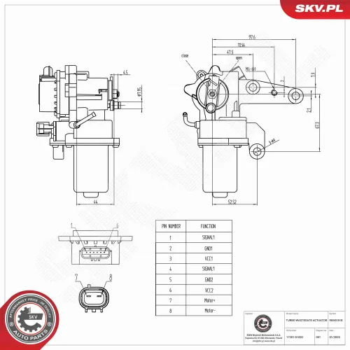 Ladedruckregelventil ESEN SKV 95SKV518 Bild Ladedruckregelventil ESEN SKV 95SKV518