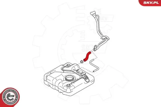 Kraftstoffschlauch ESEN SKV 96SKV032 Bild Kraftstoffschlauch ESEN SKV 96SKV032