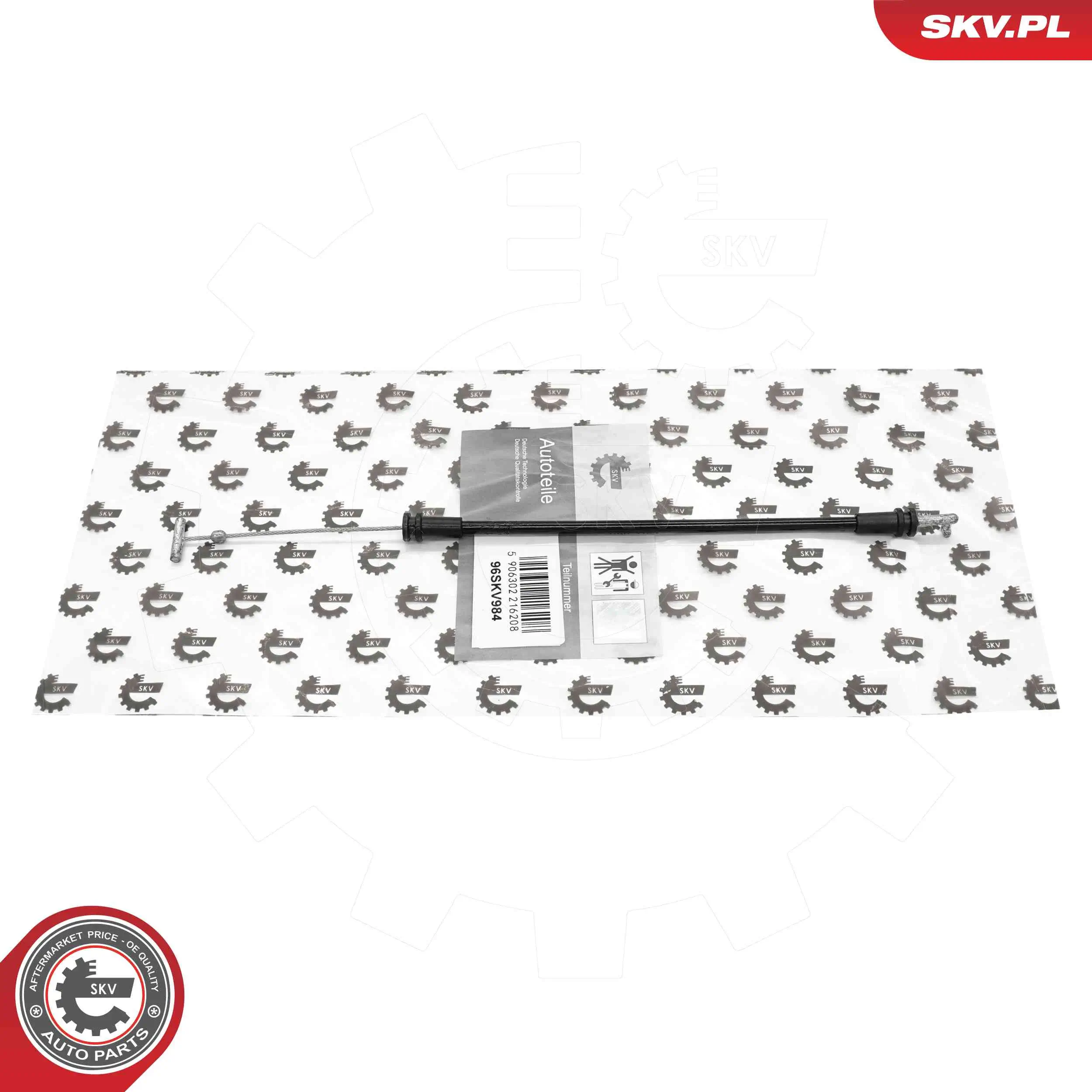 Seilzug, Türentriegelung links rechts ESEN SKV 96SKV984
