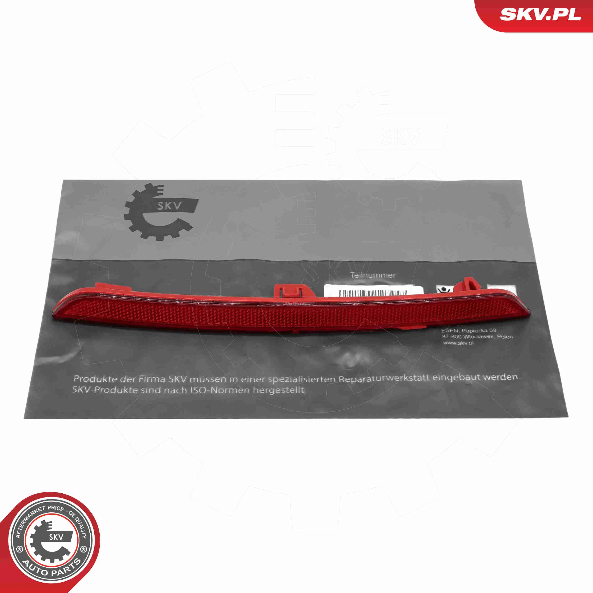 Reflektor, Positions-/Begrenzungsleuchte rechts ESEN SKV 97SKV302