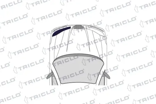 Waschwasserdüse, Scheinwerferreinigung vorne links TRICLO 190731 Bild Waschwasserdüse, Scheinwerferreinigung vorne links TRICLO 190731