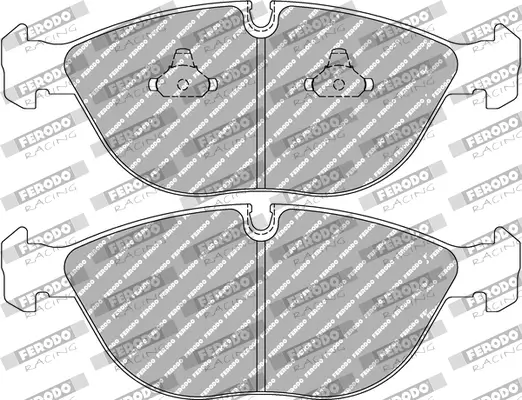 Bremsbelagsatz, Scheibenbremse FERODO RACING FCP1001H