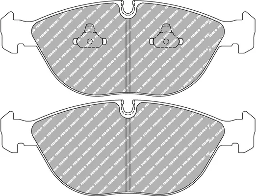 Bremsbelagsatz, Scheibenbremse Vorderachse FERODO RACING FCP1001H