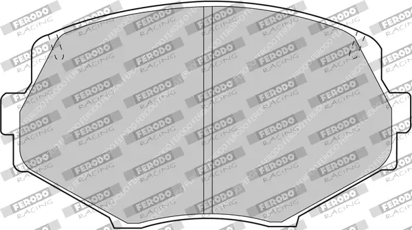 Bremsbelagsatz, Scheibenbremse Vorderachse FERODO RACING FCP1011H