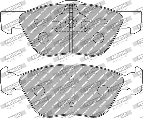 Bremsbelagsatz, Scheibenbremse FERODO RACING FCP1052H