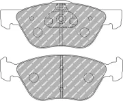 Bremsbelagsatz, Scheibenbremse FERODO RACING FCP1052R