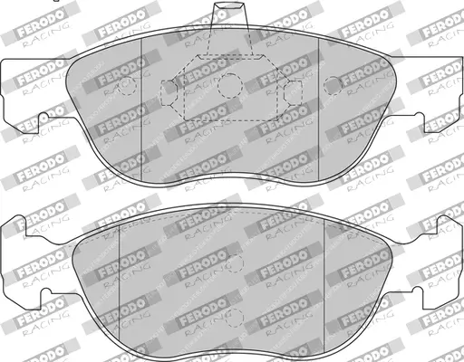 Bremsbelagsatz, Scheibenbremse FERODO RACING FCP1056H Bild Bremsbelagsatz, Scheibenbremse FERODO RACING FCP1056H