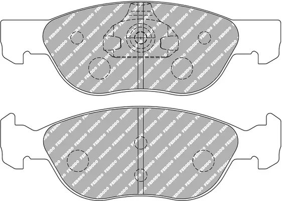 Bremsbelagsatz, Scheibenbremse FERODO RACING FCP1056H