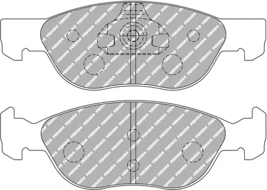 Bremsbelagsatz, Scheibenbremse FERODO RACING FCP1056H Bild Bremsbelagsatz, Scheibenbremse FERODO RACING FCP1056H