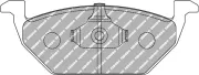 Bremsbelagsatz, Scheibenbremse Vorderachse FERODO RACING FCP774H