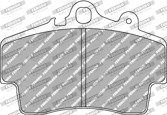 Bremsbelagsatz, Scheibenbremse Vorderachse FERODO RACING FCP1307W