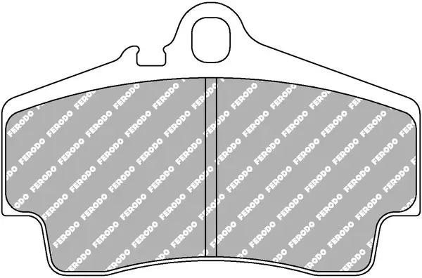 Bremsbelagsatz, Scheibenbremse FERODO RACING FCP1308R
