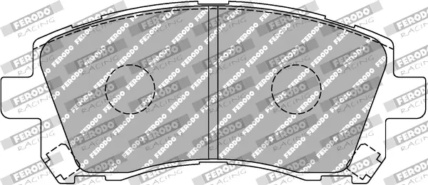 Bremsbelagsatz, Scheibenbremse FERODO RACING FCP1327H