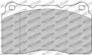 Bremsbelagsatz, Scheibenbremse FERODO RACING FCP1334R