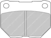 Bremsbelagsatz, Scheibenbremse Hinterachse FERODO RACING FCP1372H