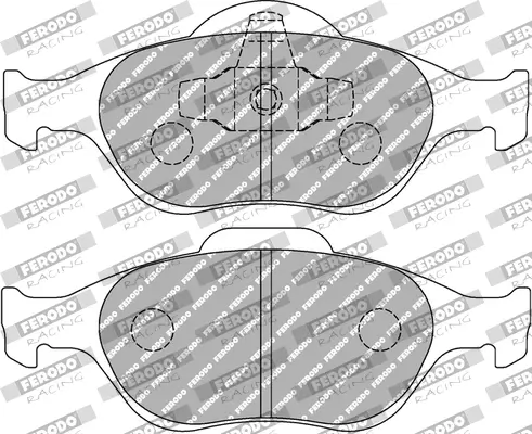 Bremsbelagsatz, Scheibenbremse Vorderachse FERODO RACING FCP1394H Bild Bremsbelagsatz, Scheibenbremse Vorderachse FERODO RACING FCP1394H