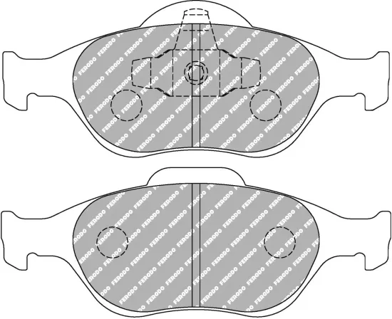 Bremsbelagsatz, Scheibenbremse Vorderachse FERODO RACING FCP1394H Bild Bremsbelagsatz, Scheibenbremse Vorderachse FERODO RACING FCP1394H