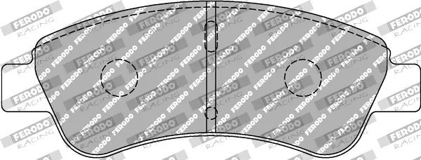 Bremsbelagsatz, Scheibenbremse FERODO RACING FCP1399H