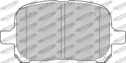 Bremsbelagsatz, Scheibenbremse FERODO RACING FCP956R