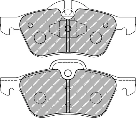 Bremsbelagsatz, Scheibenbremse Vorderachse FERODO RACING FCP1499H Bild Bremsbelagsatz, Scheibenbremse Vorderachse FERODO RACING FCP1499H