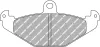 Bremsbelagsatz, Scheibenbremse Hinterachse FERODO RACING FCP1560H Bild Bremsbelagsatz, Scheibenbremse Hinterachse FERODO RACING FCP1560H