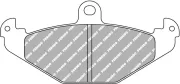 Bremsbelagsatz, Scheibenbremse Hinterachse FERODO RACING FCP1560H