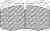 Bremsbelagsatz, Scheibenbremse Vorderachse FERODO RACING FCP1561W