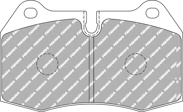 Bremsbelagsatz, Scheibenbremse Vorderachse FERODO RACING FCP1561W