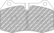 Bremsbelagsatz, Scheibenbremse Vorderachse FERODO RACING FCP1561Z