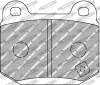 Bremsbelagsatz, Scheibenbremse FERODO RACING FCP1562H
