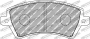 Bremsbelagsatz, Scheibenbremse FERODO RACING FDS1333