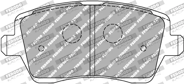 Bremsbelagsatz, Scheibenbremse FERODO RACING FCP1617R