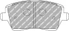 Bremsbelagsatz, Scheibenbremse FERODO RACING FCP1617R