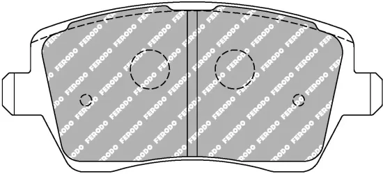 Bremsbelagsatz, Scheibenbremse FERODO RACING FCP1617R Bild Bremsbelagsatz, Scheibenbremse FERODO RACING FCP1617R