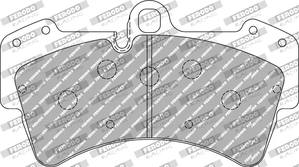 Bremsbelagsatz, Scheibenbremse FERODO RACING FCP1626H