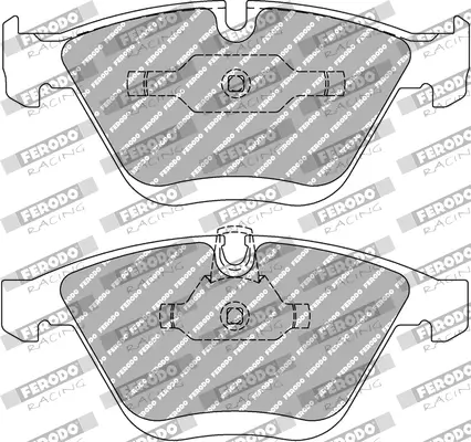 Bremsbelagsatz, Scheibenbremse FERODO RACING FCP1628H